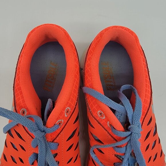 Nike Flex 13 Run Running Shoe Size 9 Womens Sneakers Orange Neon - Picture 3 of 8